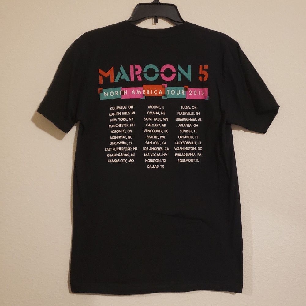 Maroon 5 Tour Shirt View 2